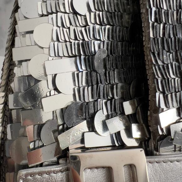 Vintage Fendi silver sequin baguette - Picture 12 of 16